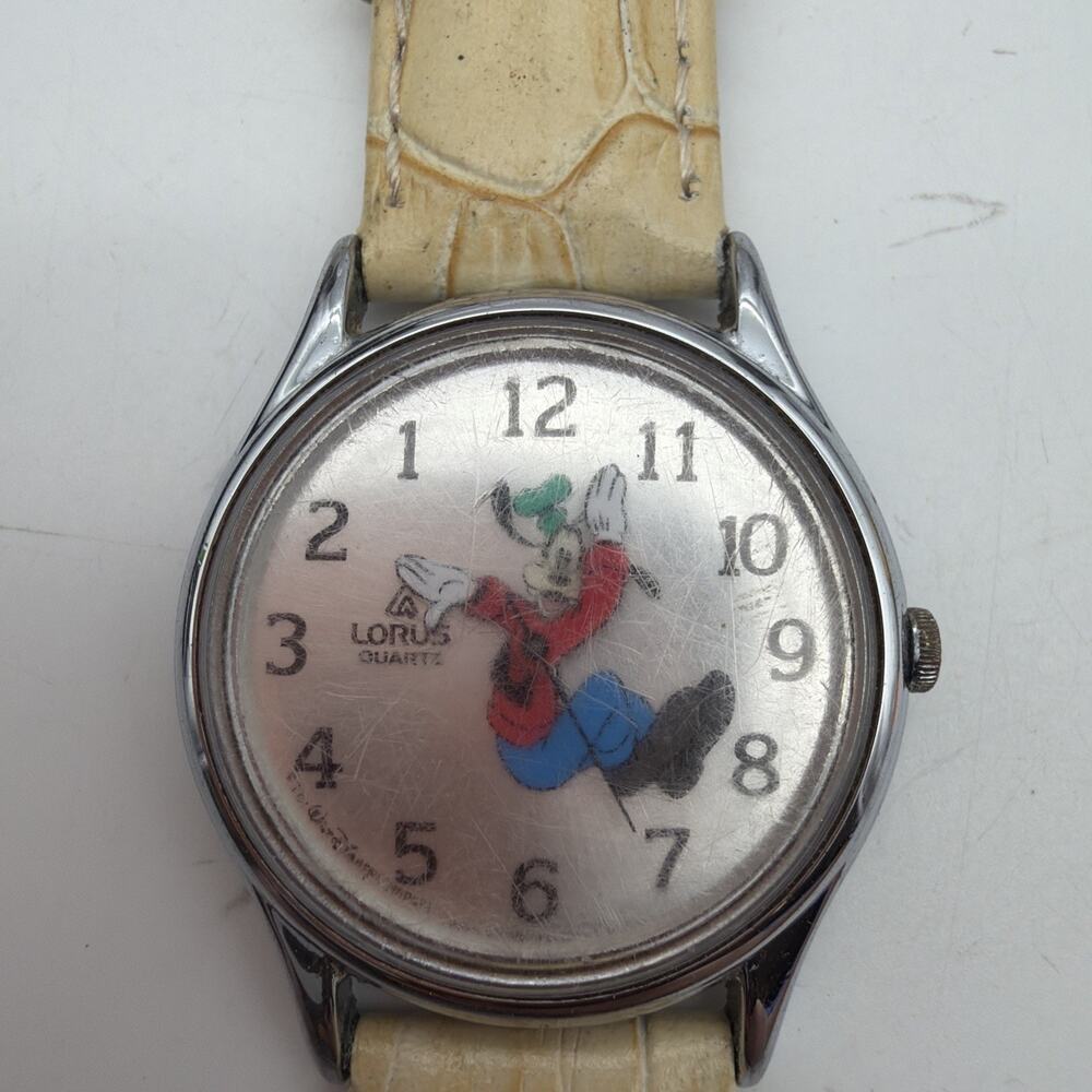 Vintage Backwards Goofy Lorus By Seiko Watch